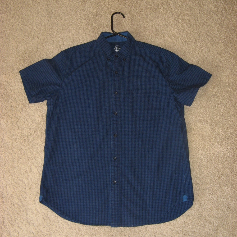 Mens JCrew short sleeve shirt